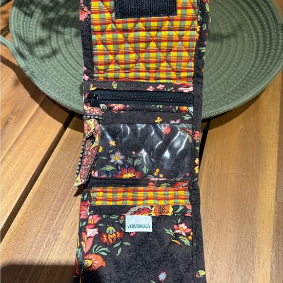 Vera Bradley Handbags - Vera Bradley Retired Vintage Chocolate Flowers Wallet